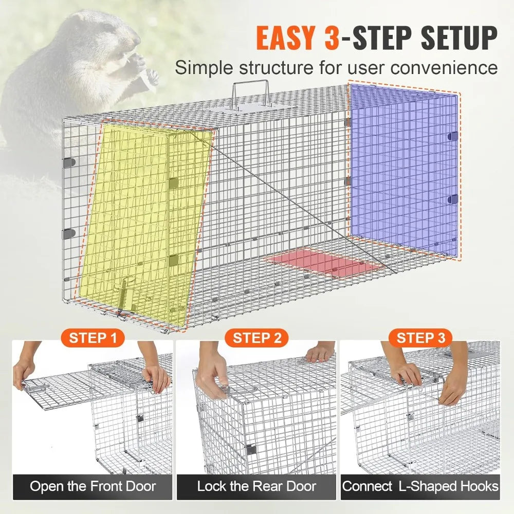 Humane Animal Trap  42x16x18