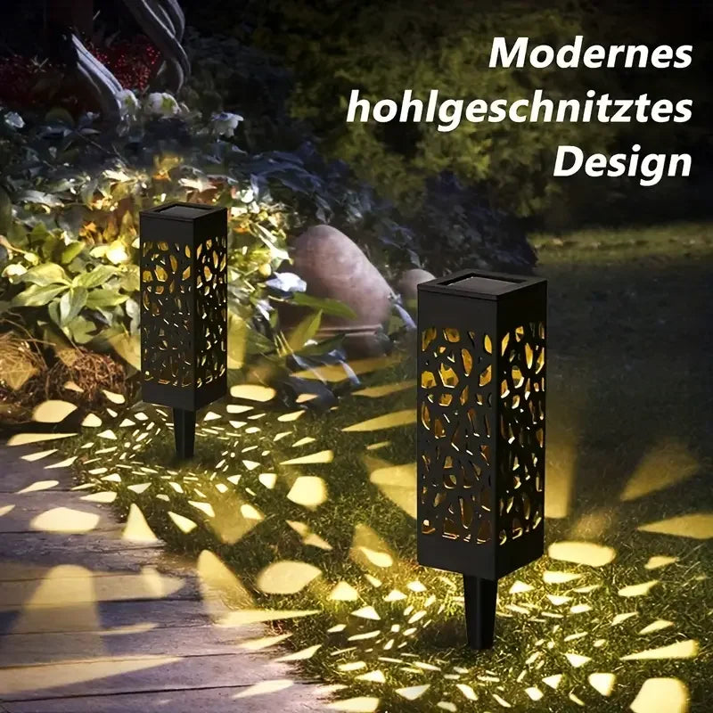 Solar Powered LED Garden Stake Lights