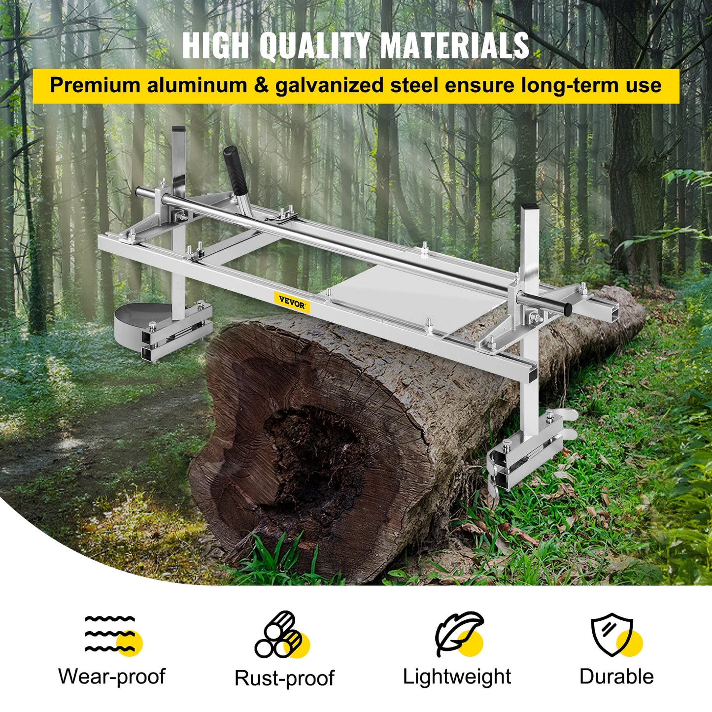 Chainsaw Planking Mill 24 36 48 In Guide Bar