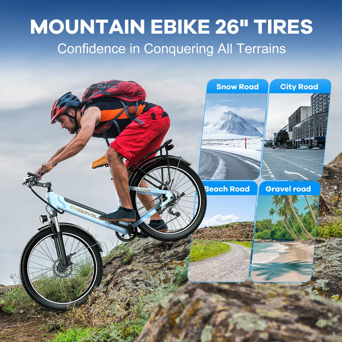 E-Bike 48V 1000W