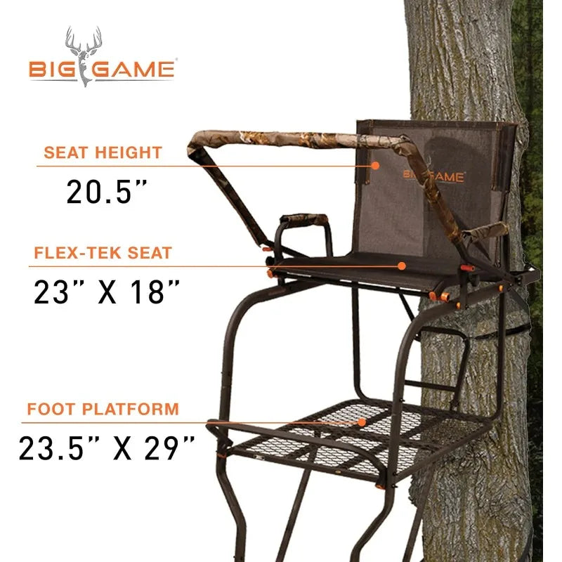 1-Person  Adjustable Climbing Treestand