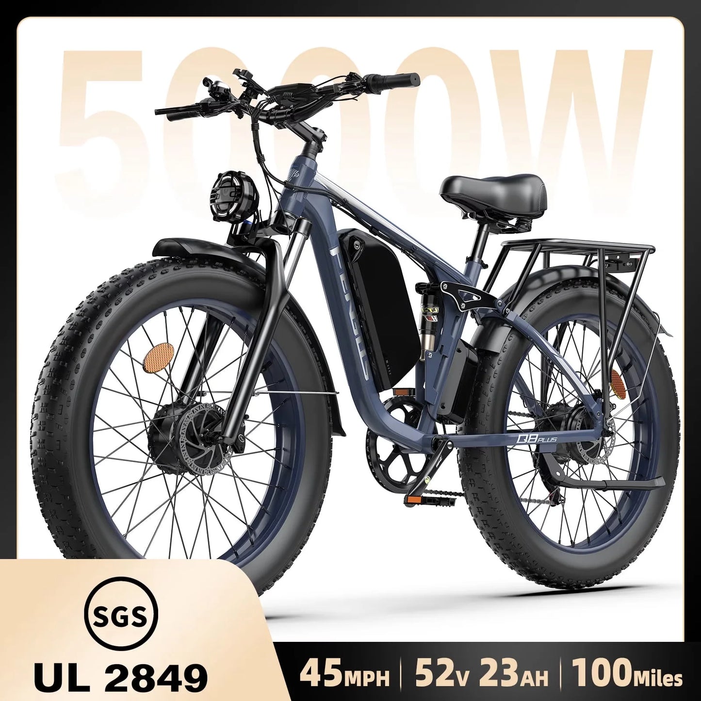 dual motor mountain electric vehicle
