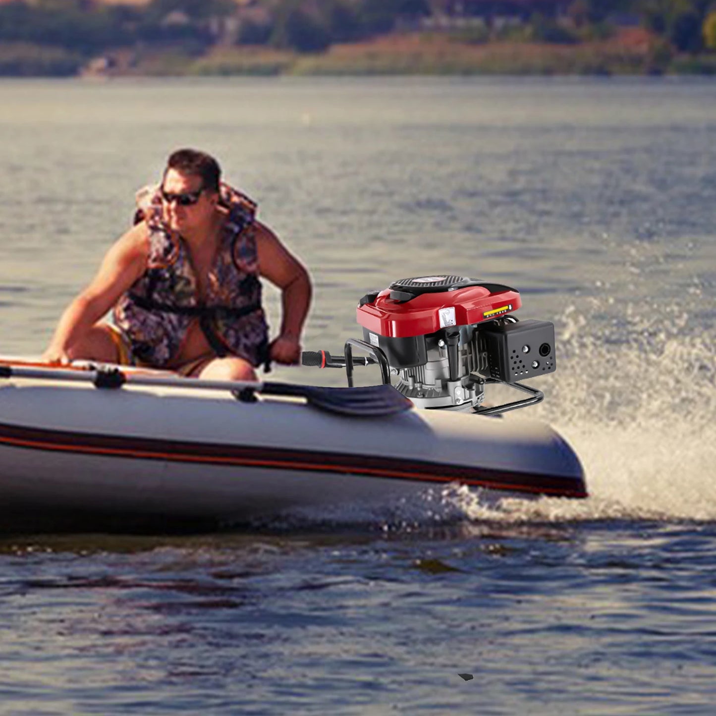 4 Stroke 8HP 196CC Outboard Motor