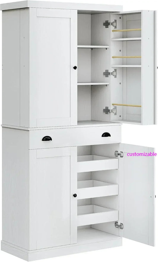 Kitchen Pantry 72" Height