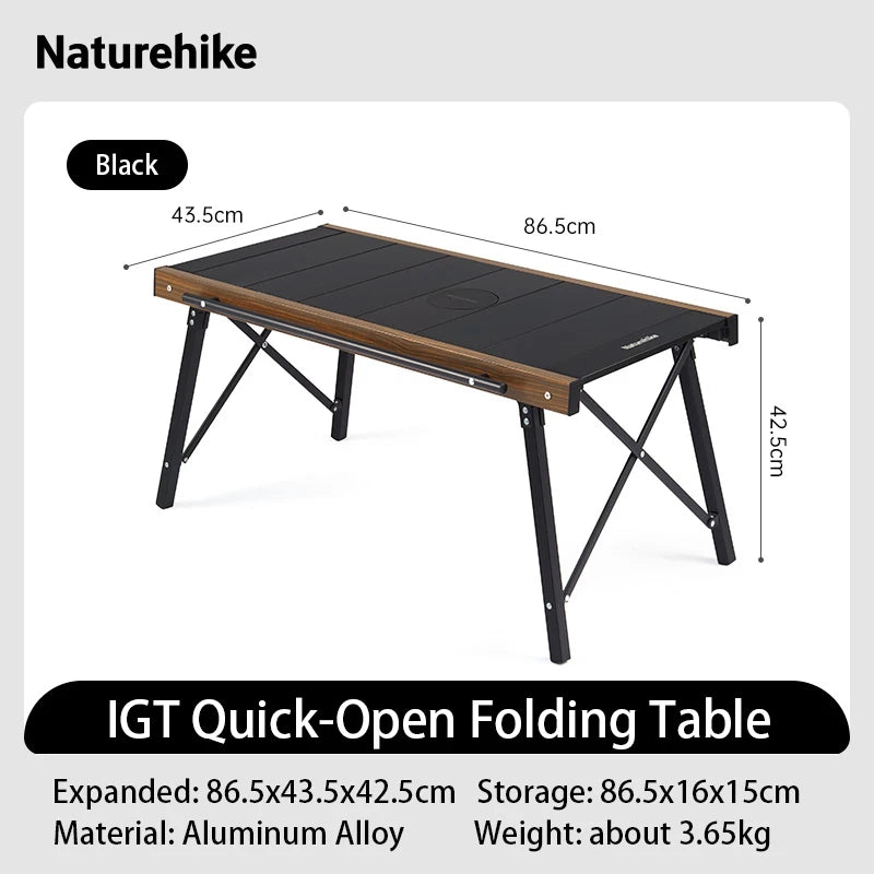 Camping Folding Aluminum Table