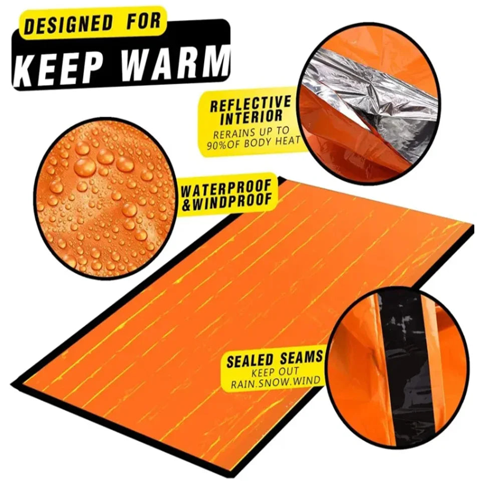 2PCS Emergency Sleeping Bags