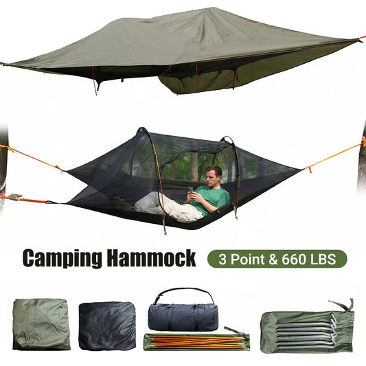 2-Person Tree Tent Hammock