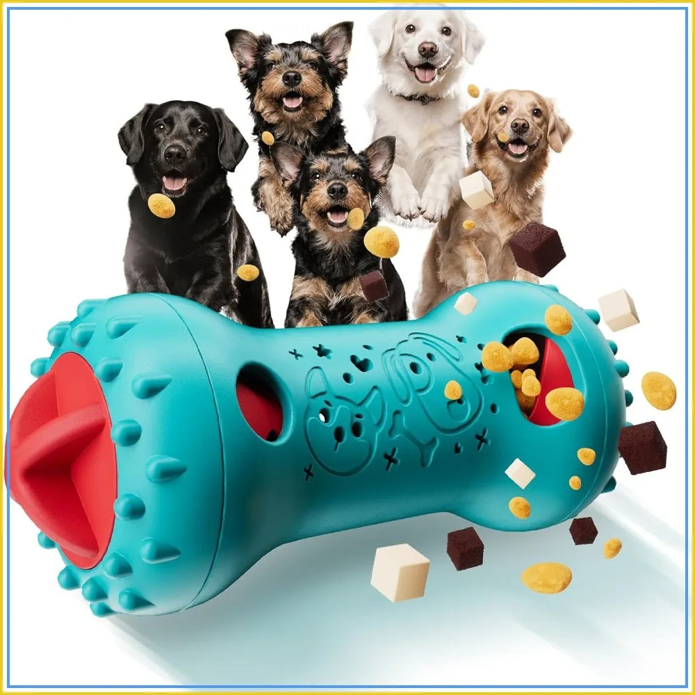 Interactive Dog Treat Dispensing Toy