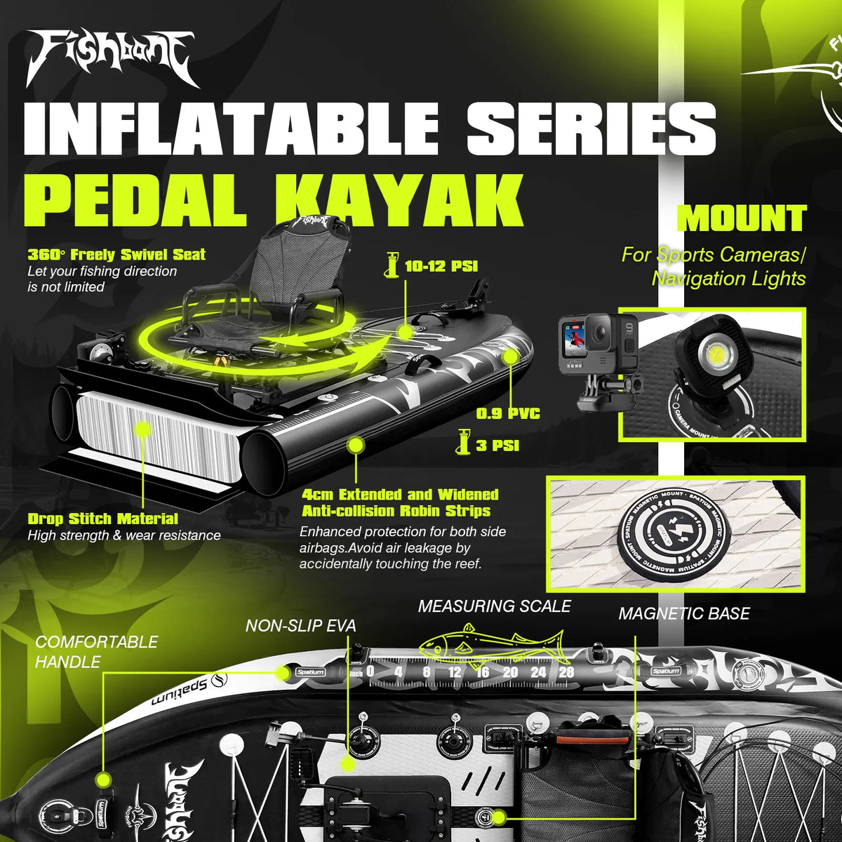 Fishing Kayak Pedal Drive