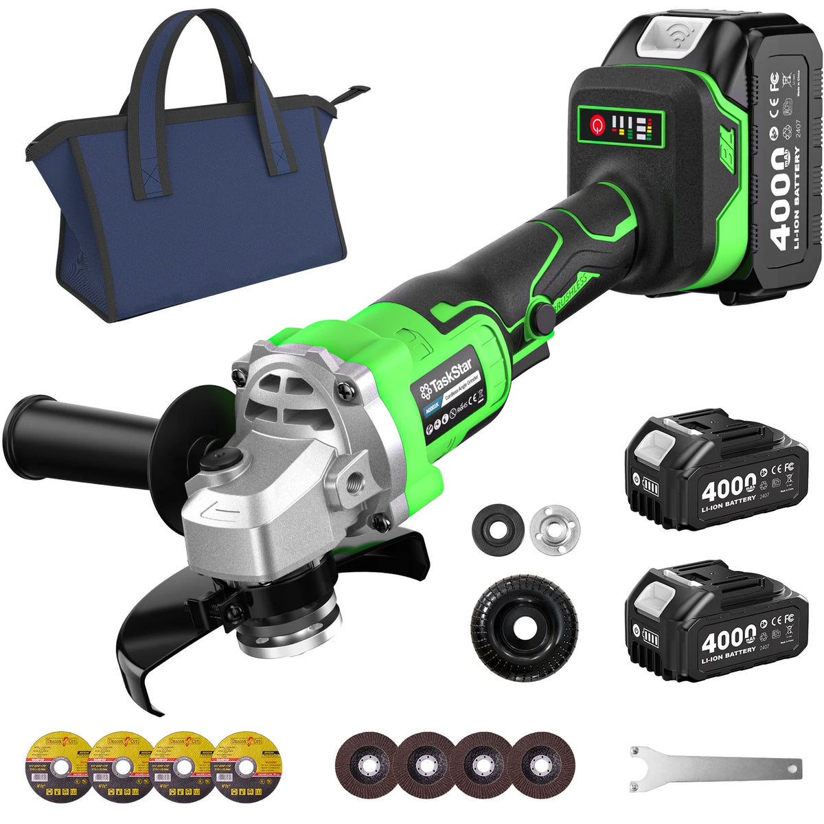 Electric Cordless Angle Grinder