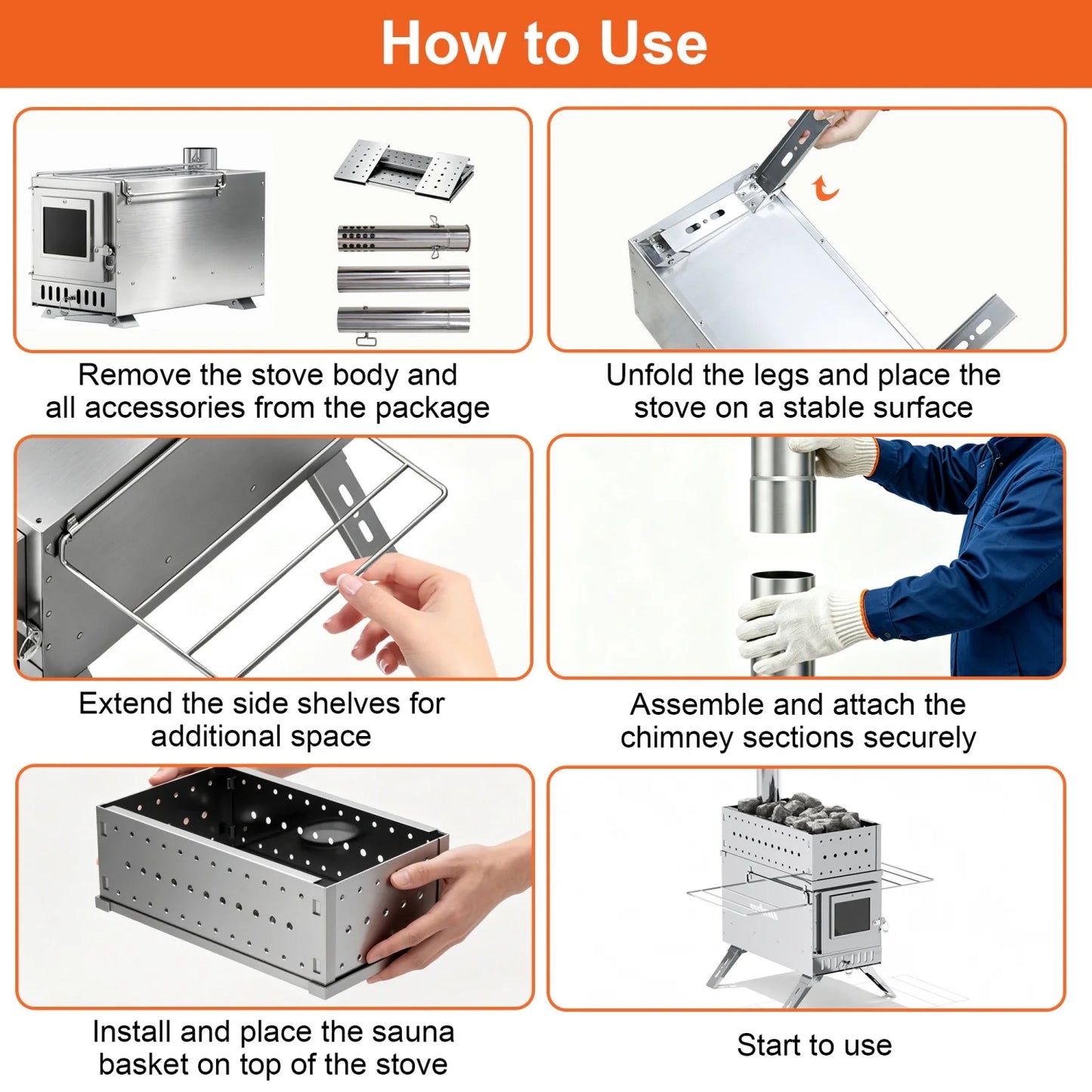 Camping Wood Stove