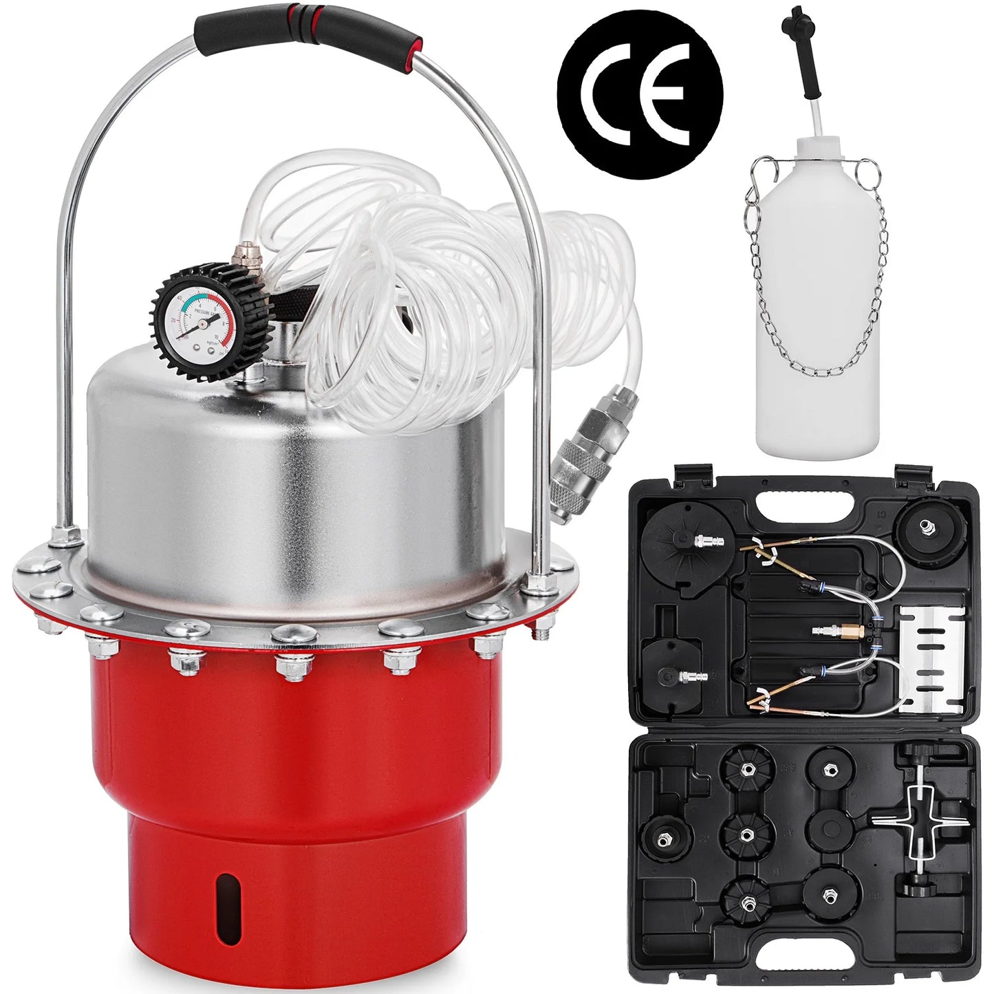 Pneumatic Air Pressure Brake Bleeder Kit