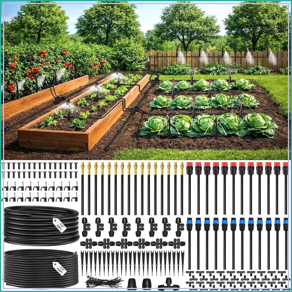 Drip Irrigation System Kit