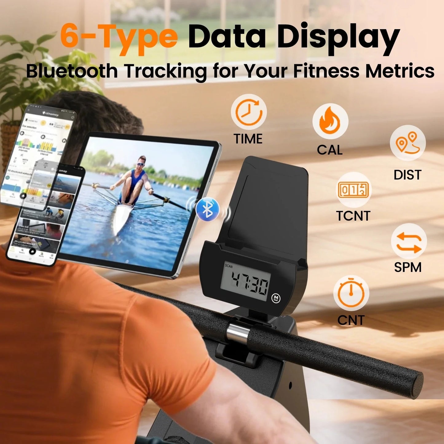 Magnetic Rowing Machine