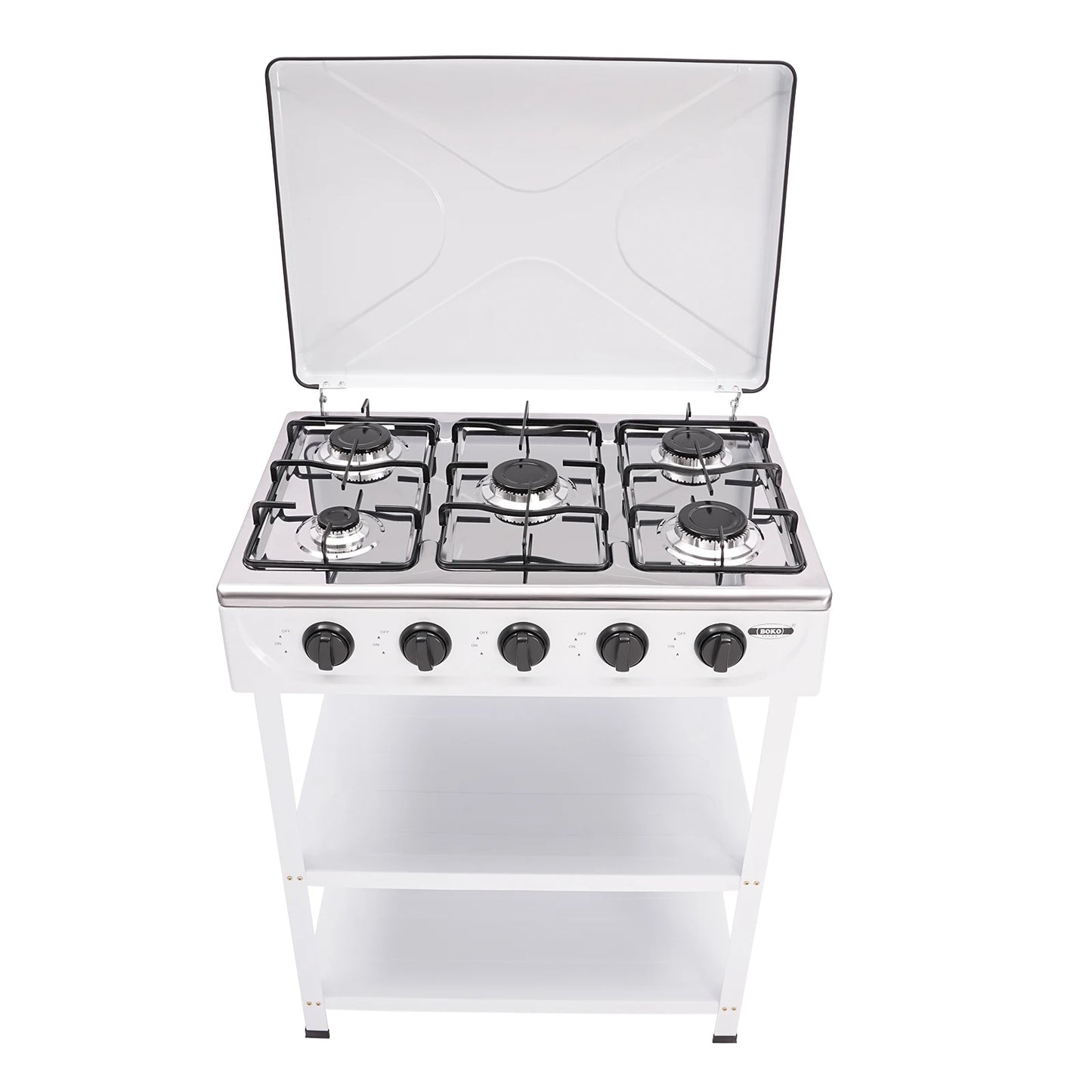 Natural Gas Stove with 5 Burners