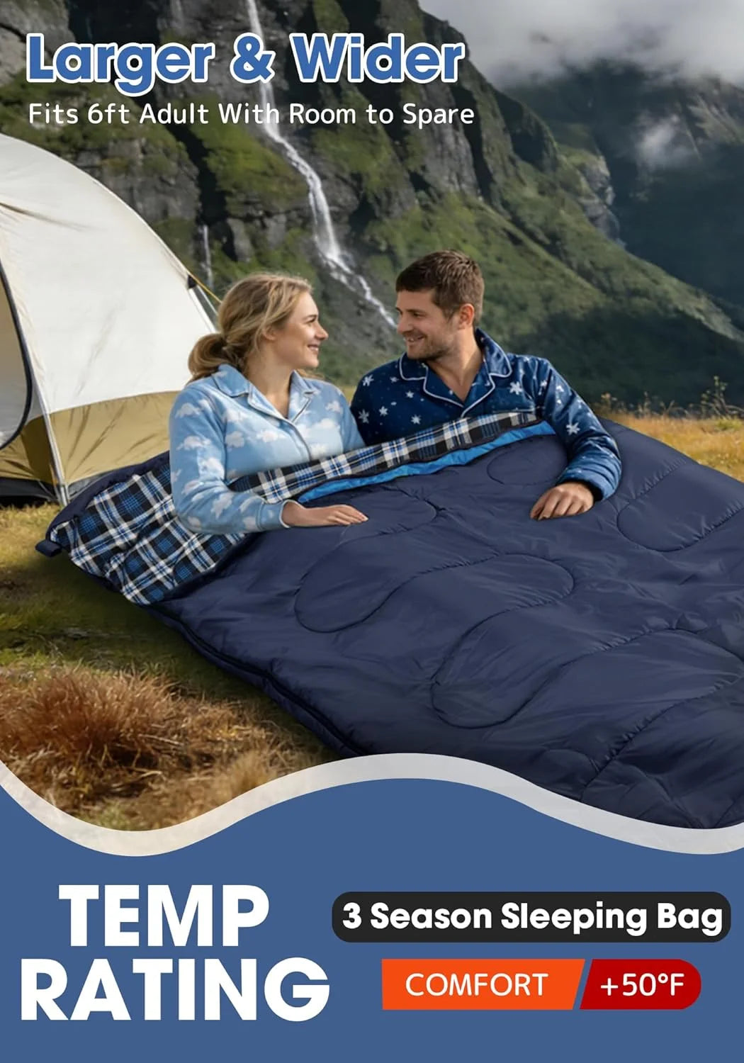 Queen Size Double Sleeping Bag