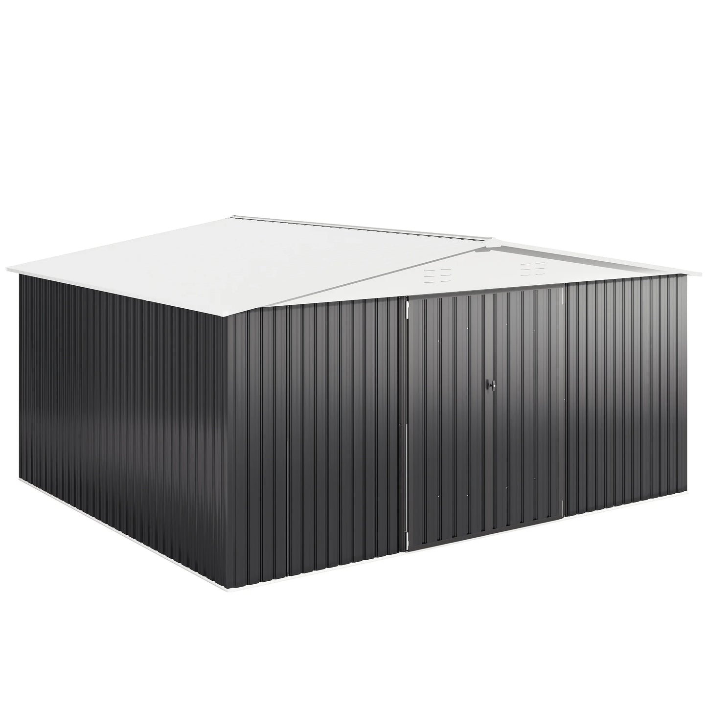 Galvanized Steel Storage Shed
