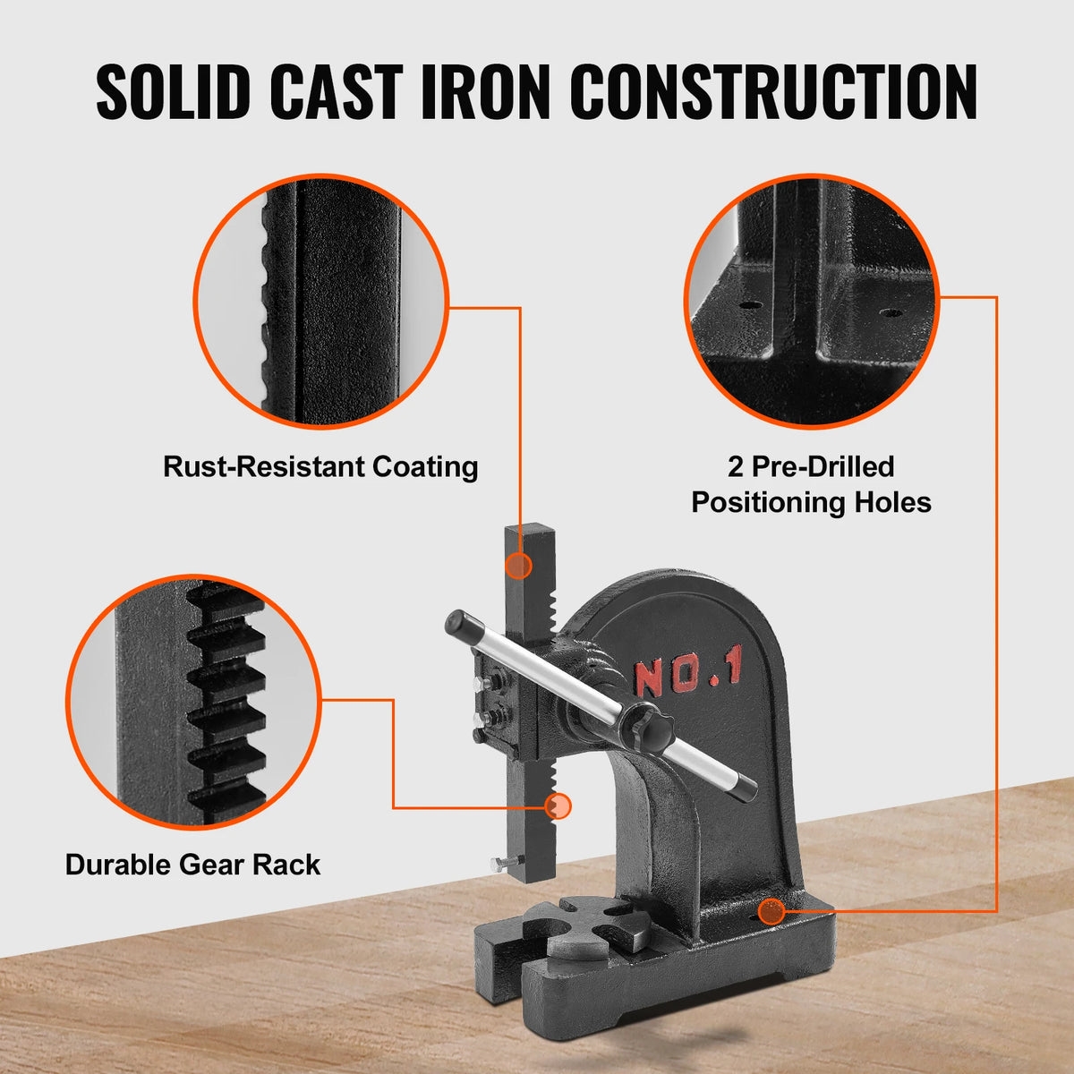 1 Ton Arbor Press Manual