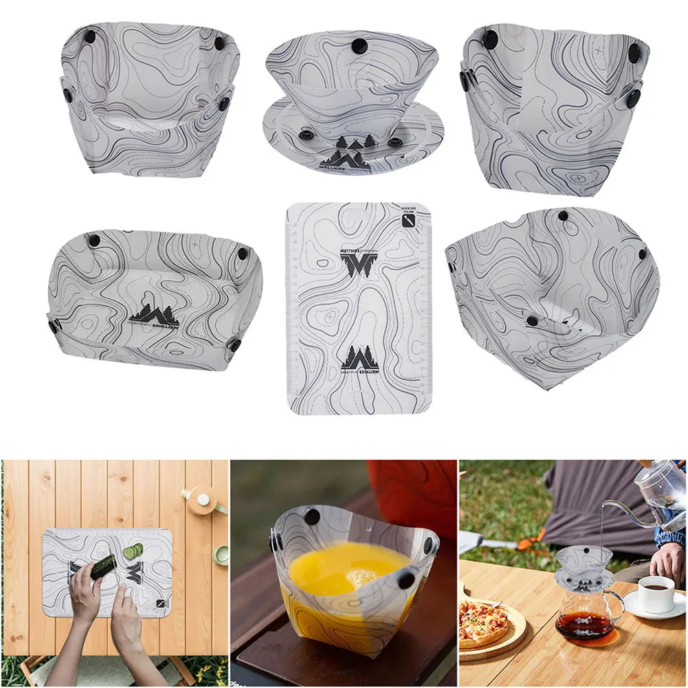 Lightweight Folding Tableware Set
