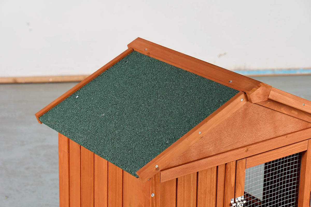 Solid Wood Rabbit Hutch