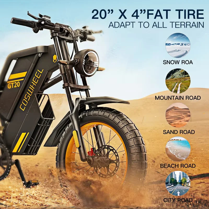 Electric bike Dual Motor Off-Road