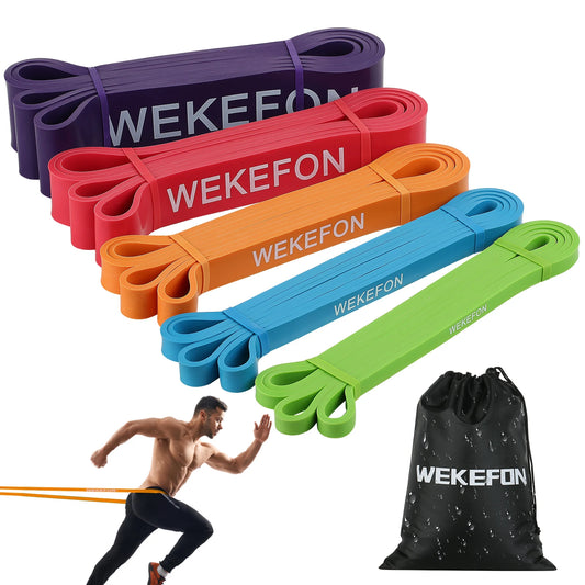 Set of 5 Heavy Duty Resistance Bands
