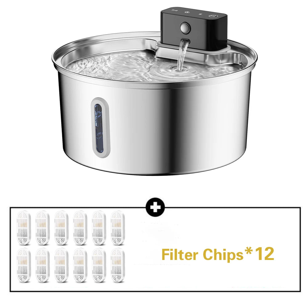 3.2L Automatic Pet Water Feeder with Motion Sensor