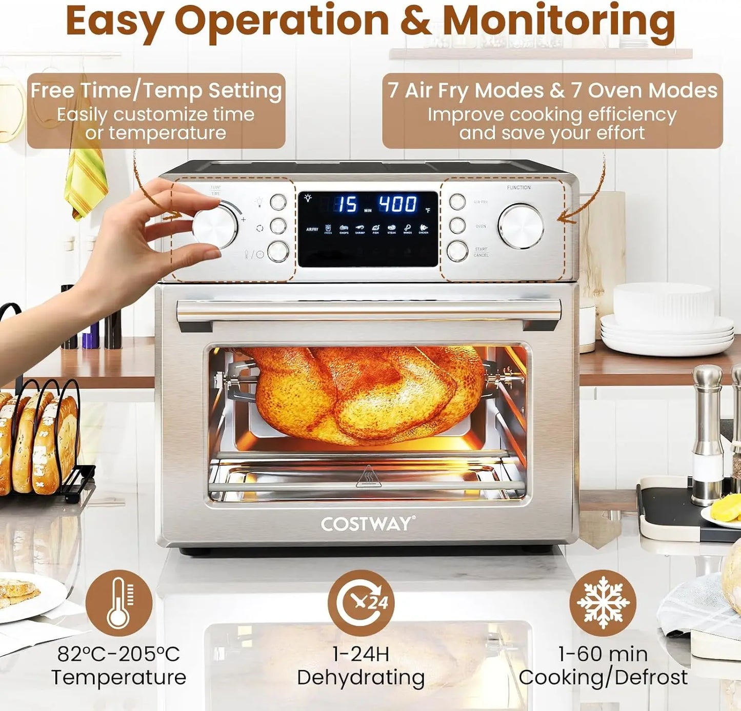 Air Fryer Toaster Oven 26QT