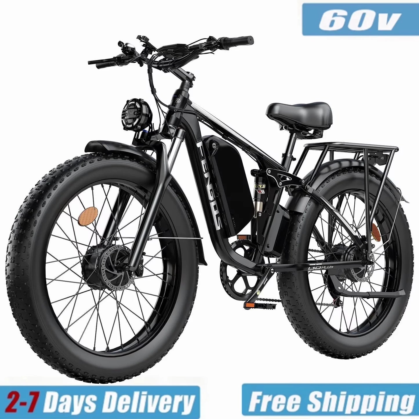 dual motor mountain electric vehicle