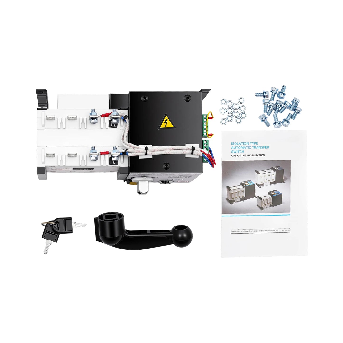 100A/4P Dual Power, Automatic Transfer Switch, 110V,