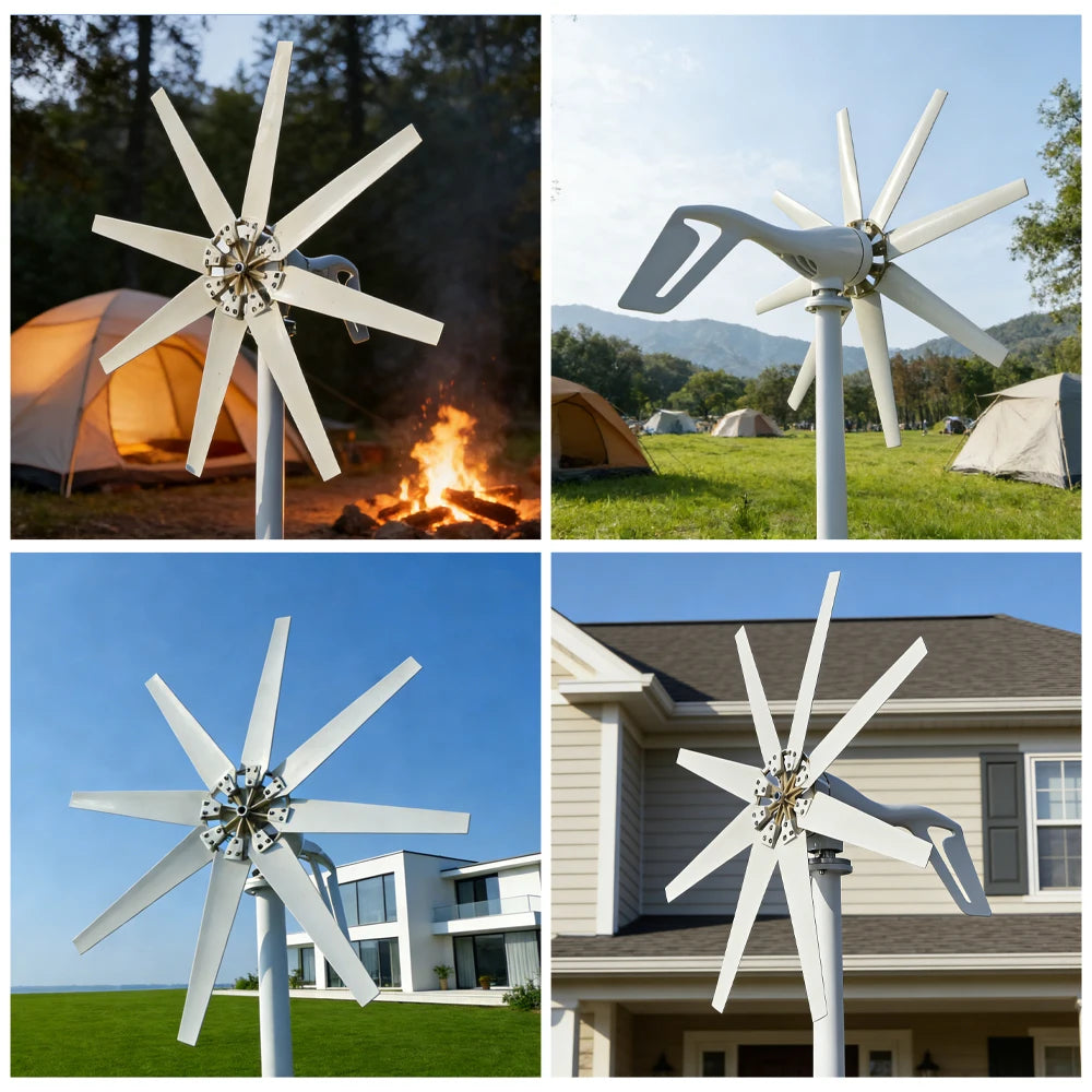 3000W Horizontal Turbine 12V/24V/48V