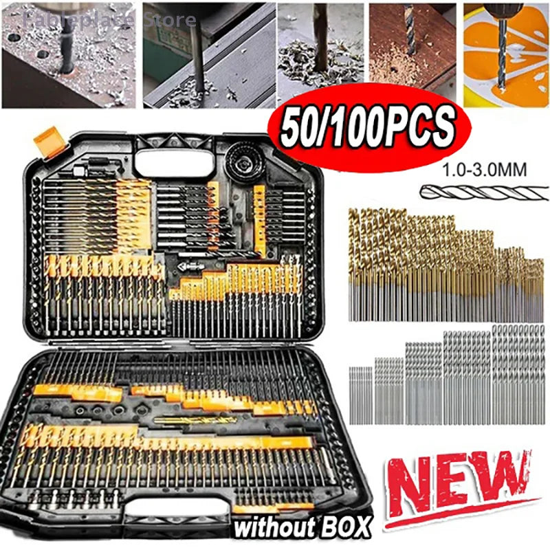 High Speed Steel Drill Bit Set