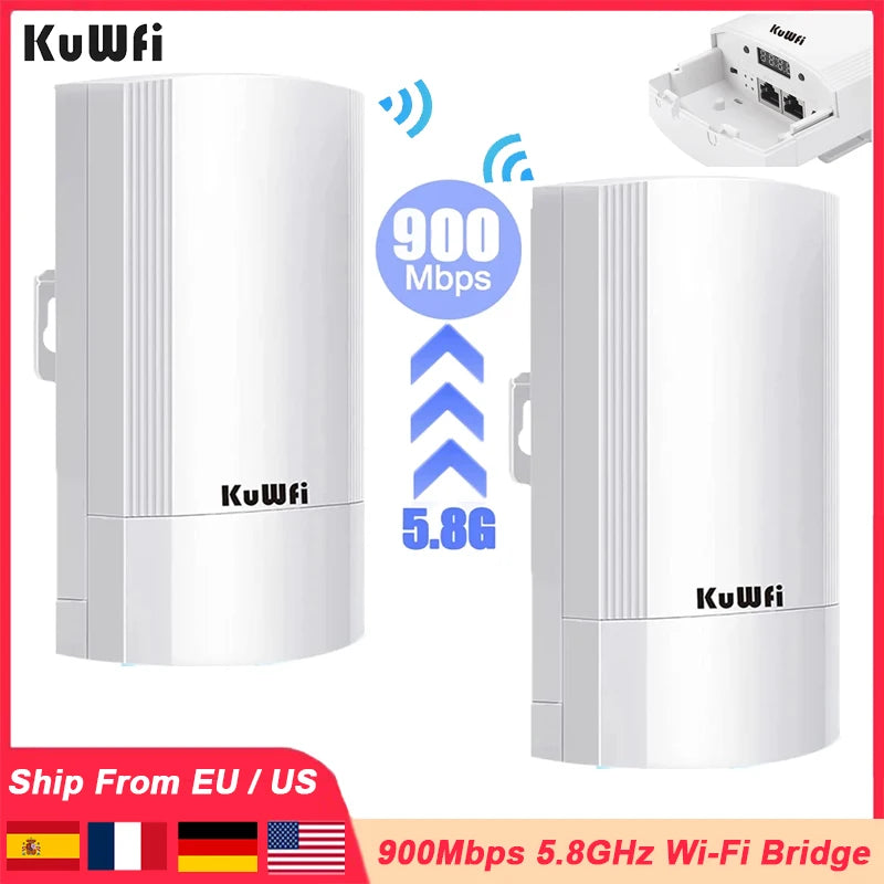 5.8G 900Mbps WiFi Repeater Router