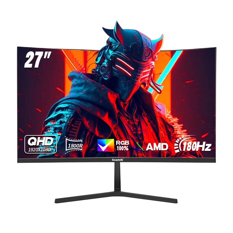 27 inch Curved Gaming Monitor,180Hz