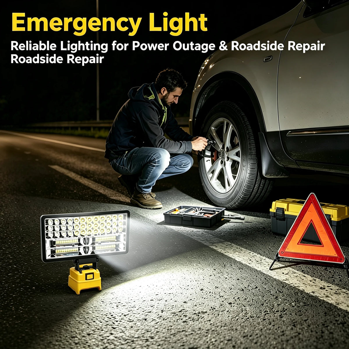 20V MAX LED Work Light, Battery Not Included