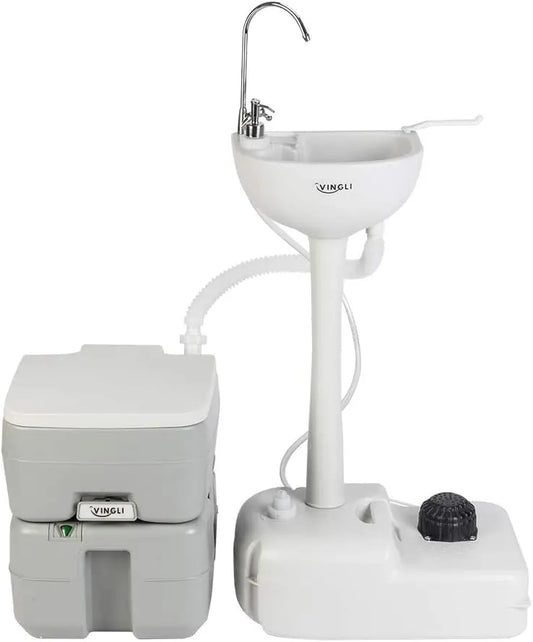 Portable Sink and Toilet Combo