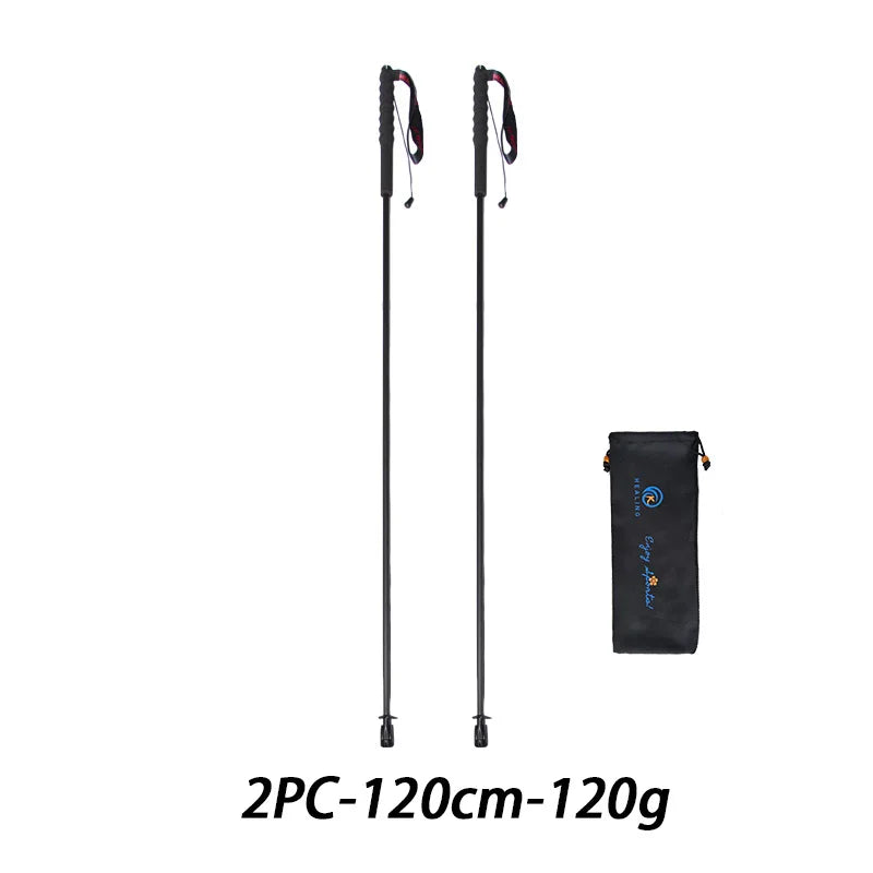 110g Ultra-Light Foldable Carbon Fiber Trekking Poles