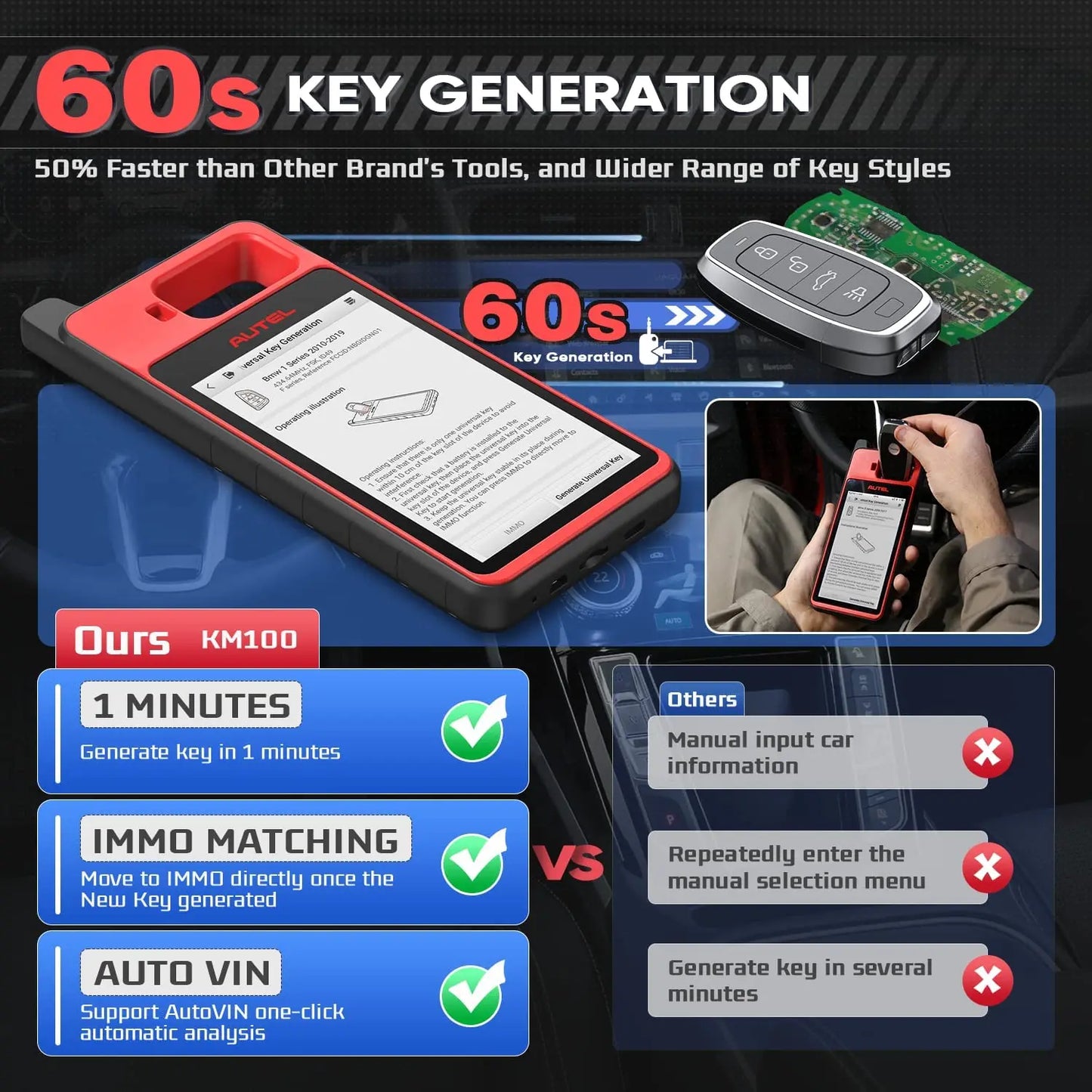 Key Fob Programming Immobilizer Tool