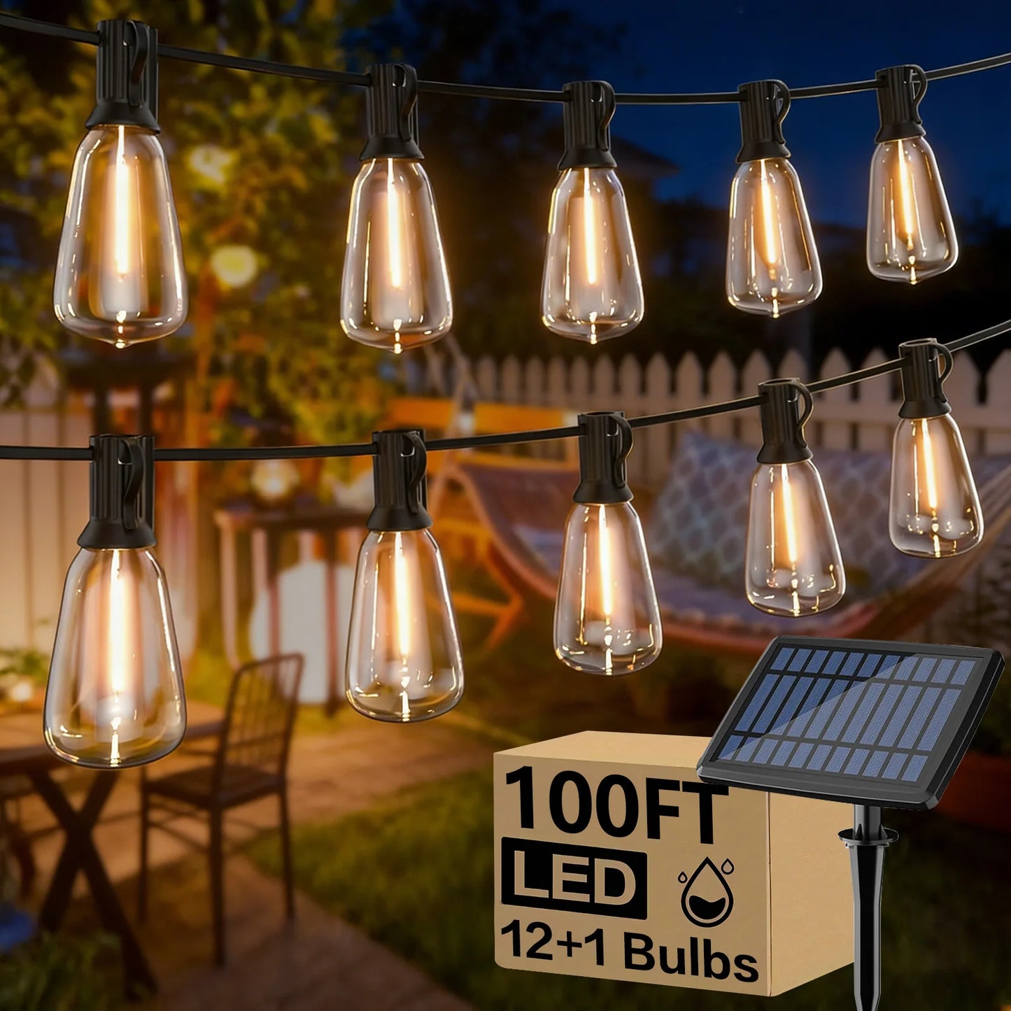 Solar String Lights 100FT