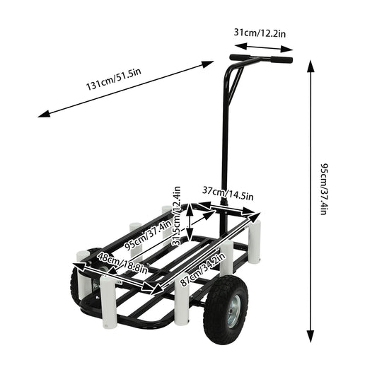 Beach Fishing Cart