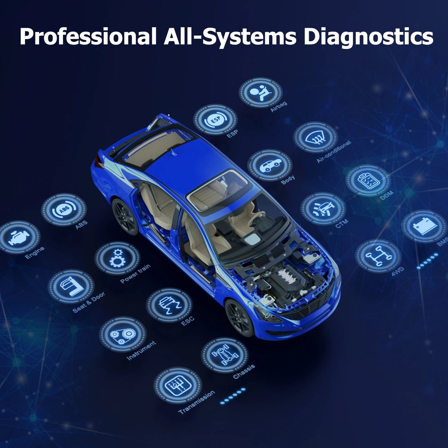 Automotivo Scanner 24+ Reset ABS SAS TPMS