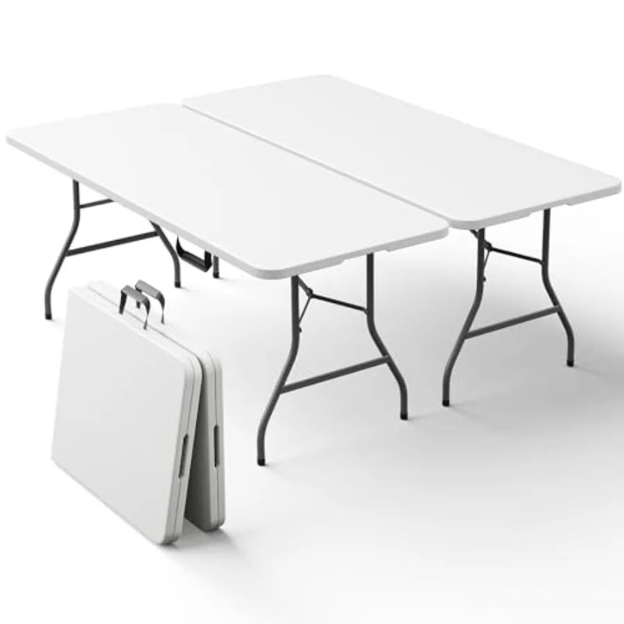 2 Pack Folding Table 6ft