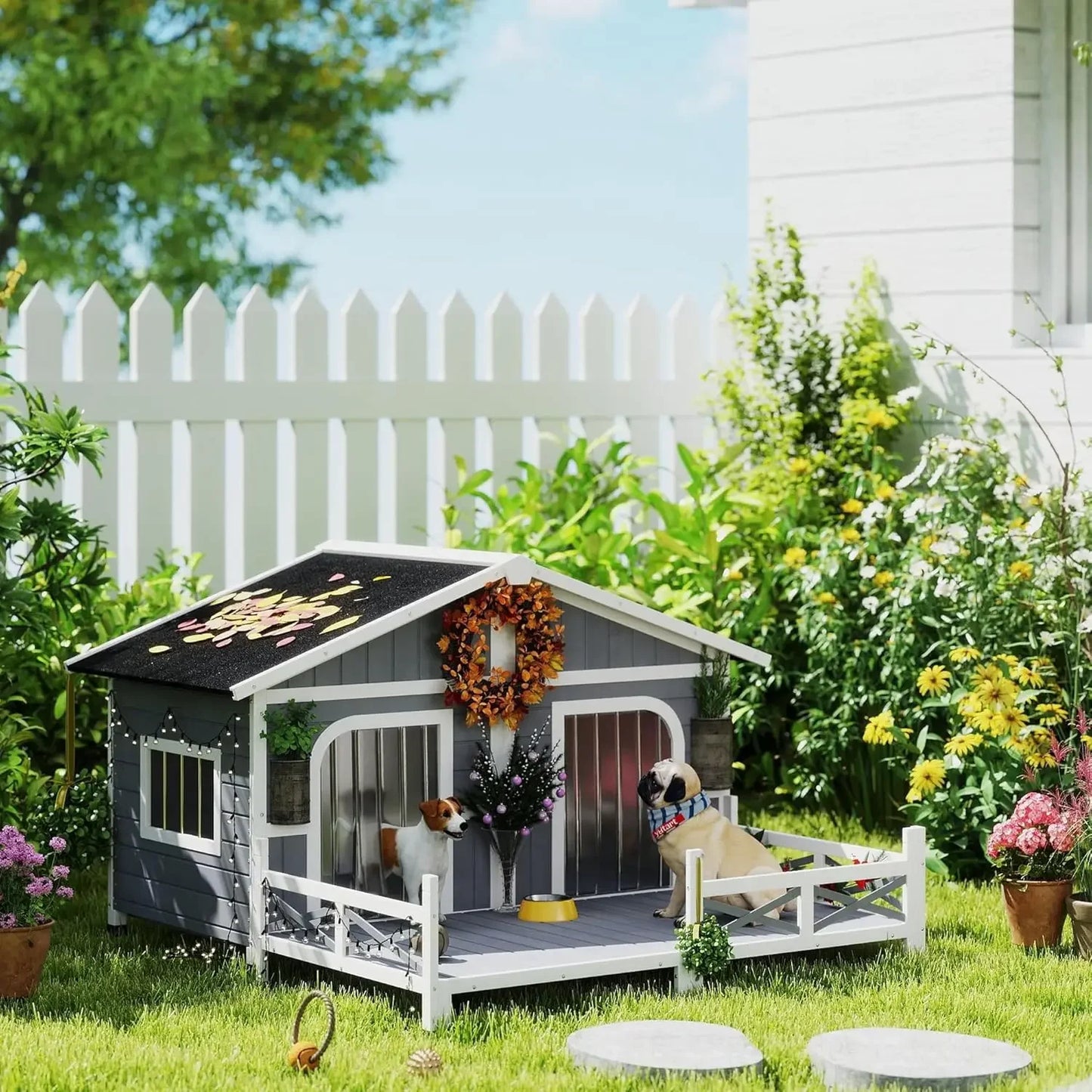 Wooden Dog Kennel