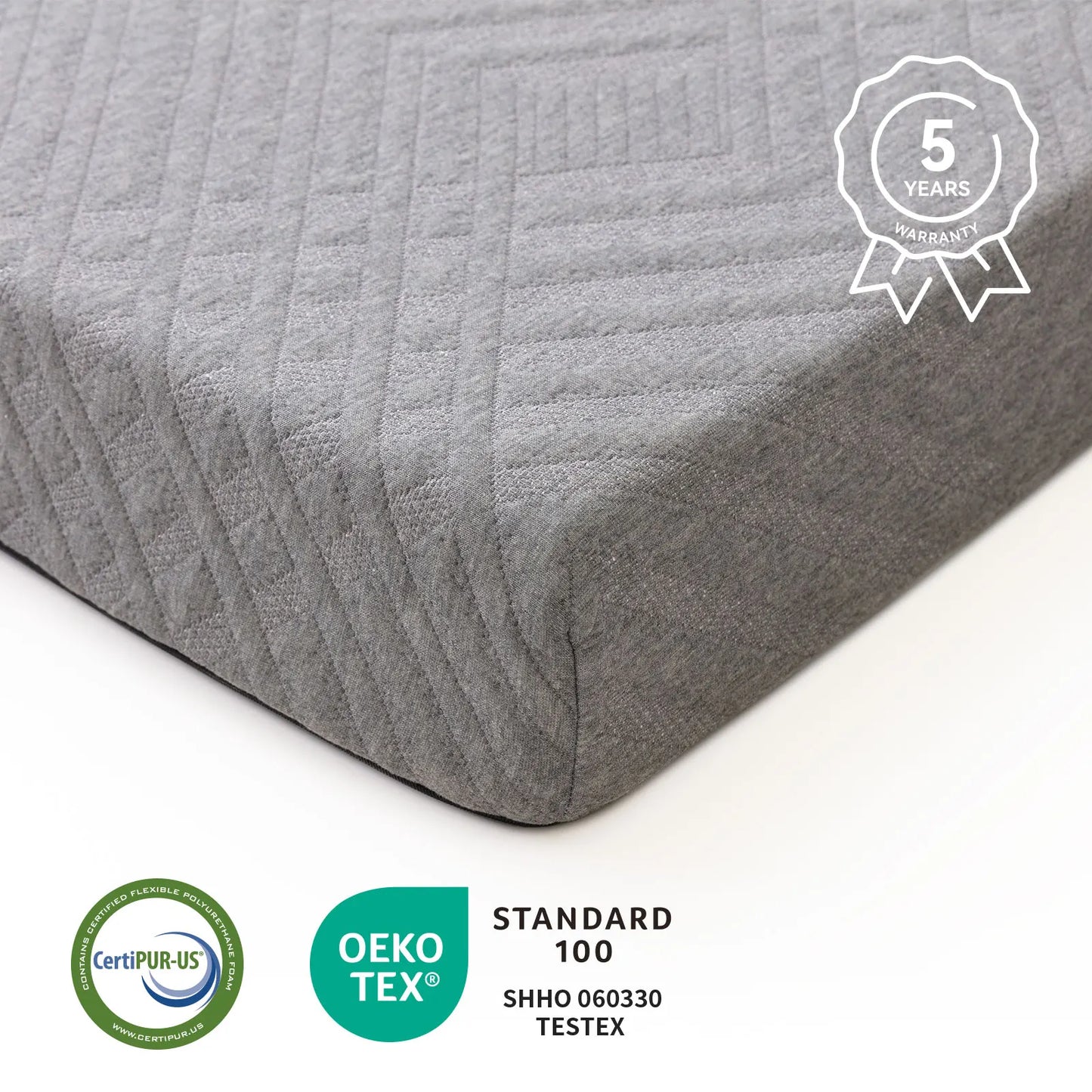 4 Inch Foldable Memory Foam Mattress with Bag
