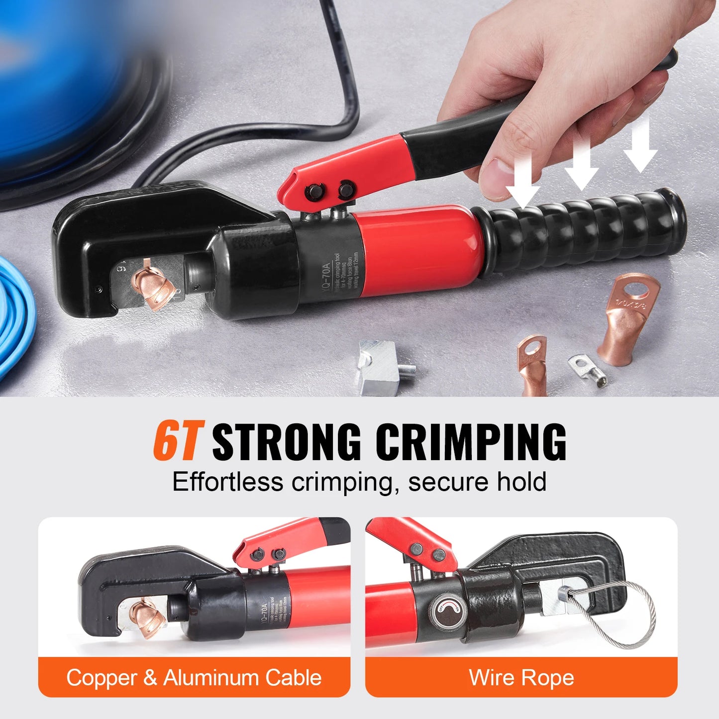 AWG12-2/0 Crimping Tool