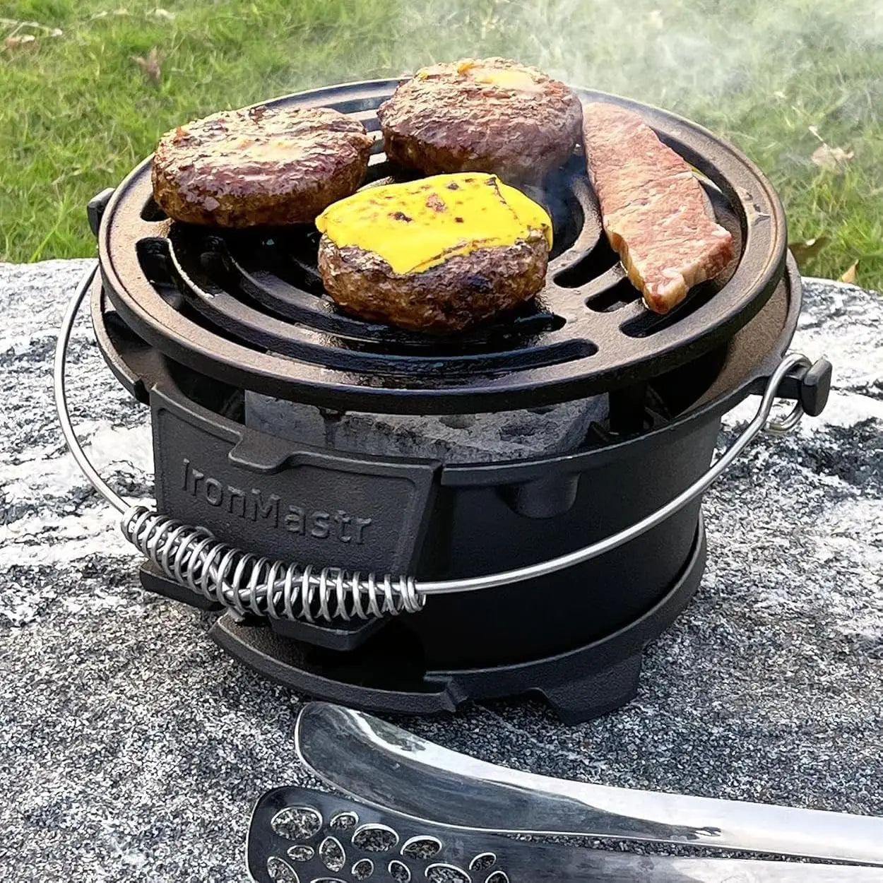 Cast Iron Hibachi Grill