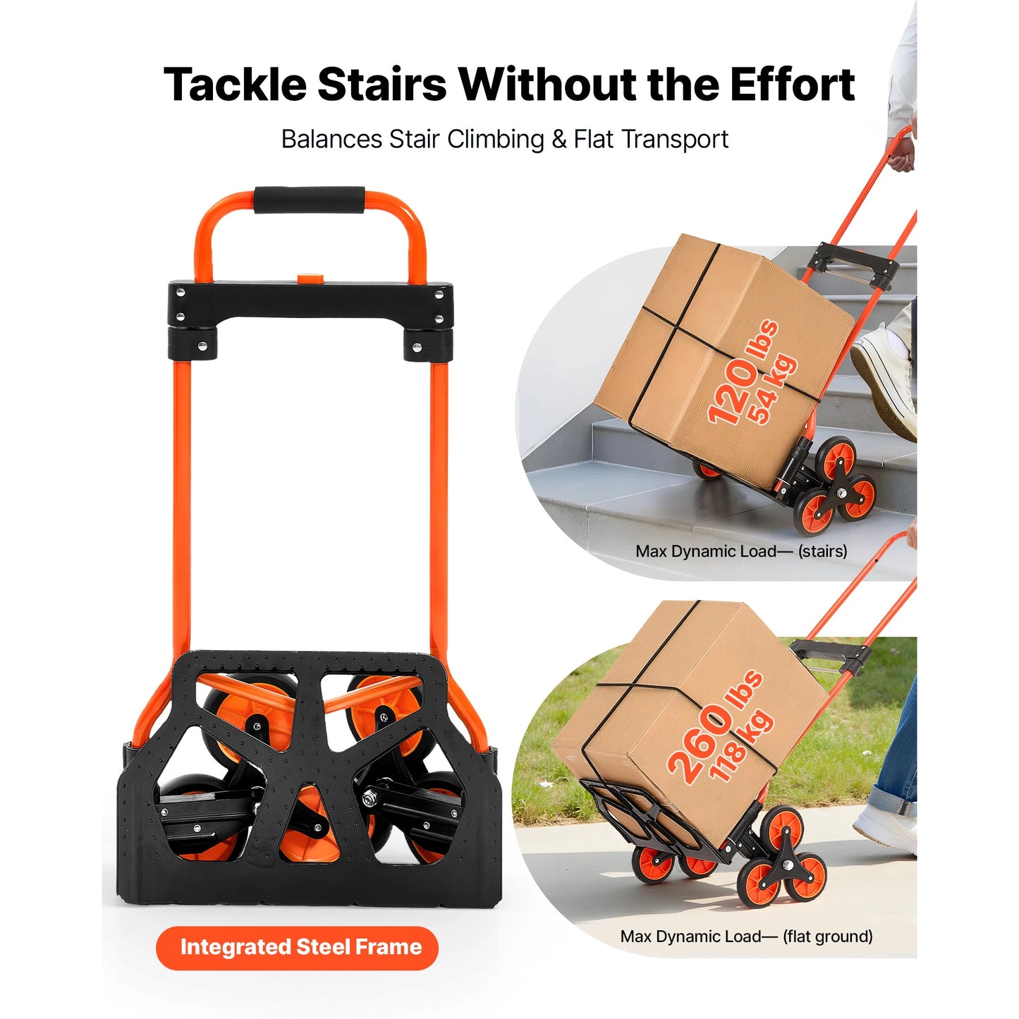 Stair Climbing Cart 120lbs