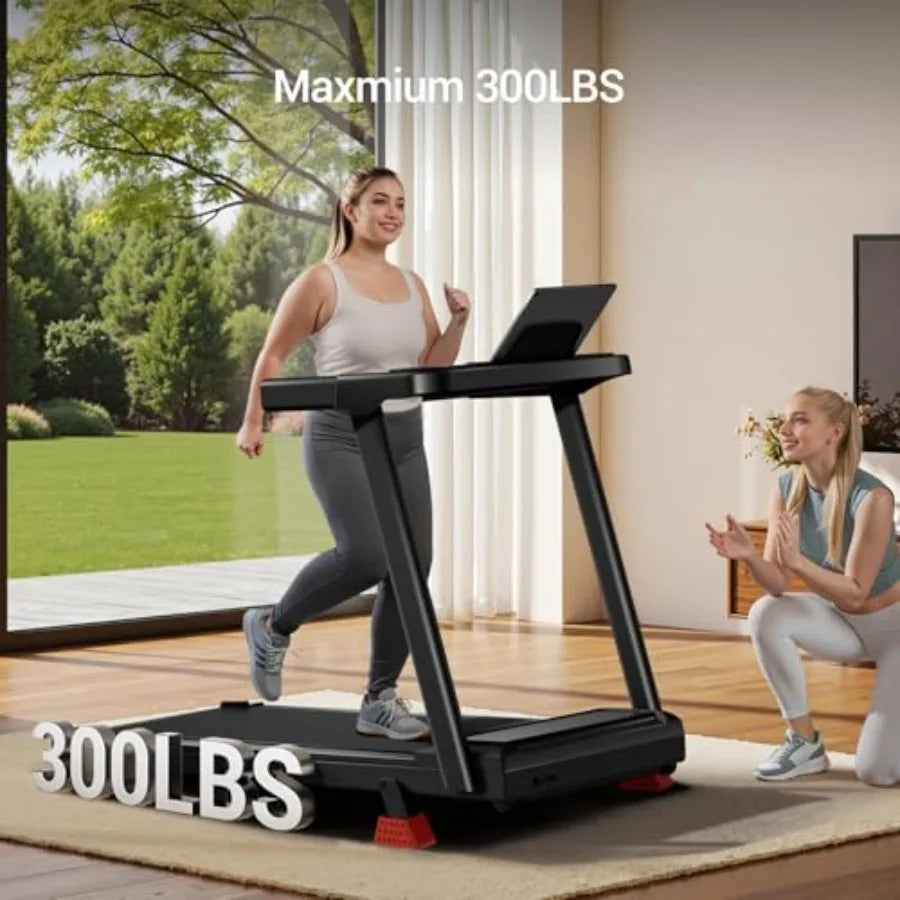 Foldable Treadmill with 15% Incline