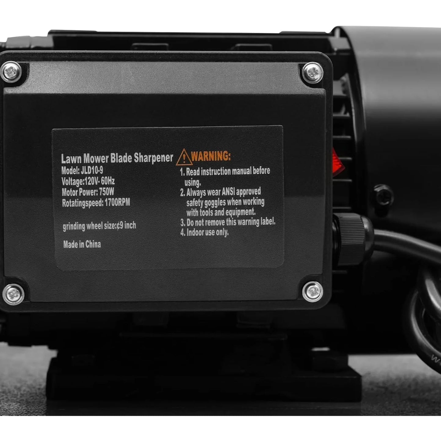 Electric Lawn Mower Blade Sharpener