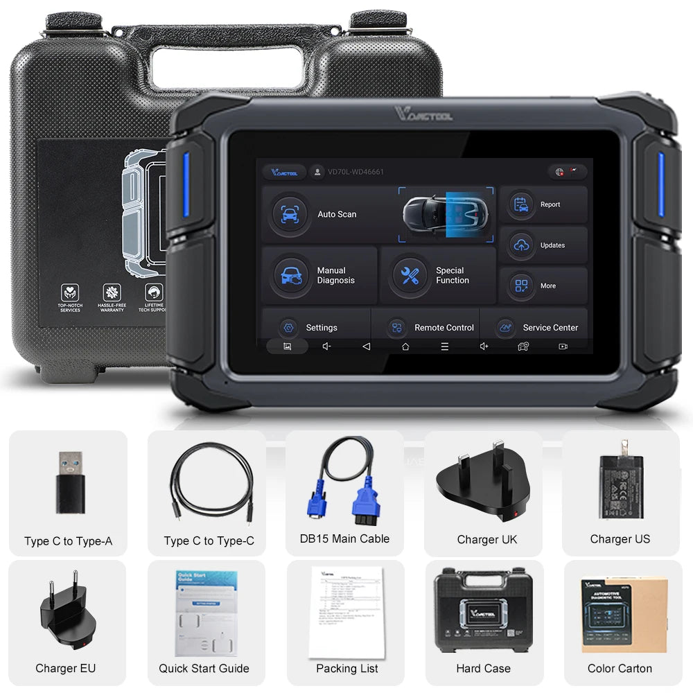 OBD2 Bi-Directional Car Diagnostic Tool Key Programmer